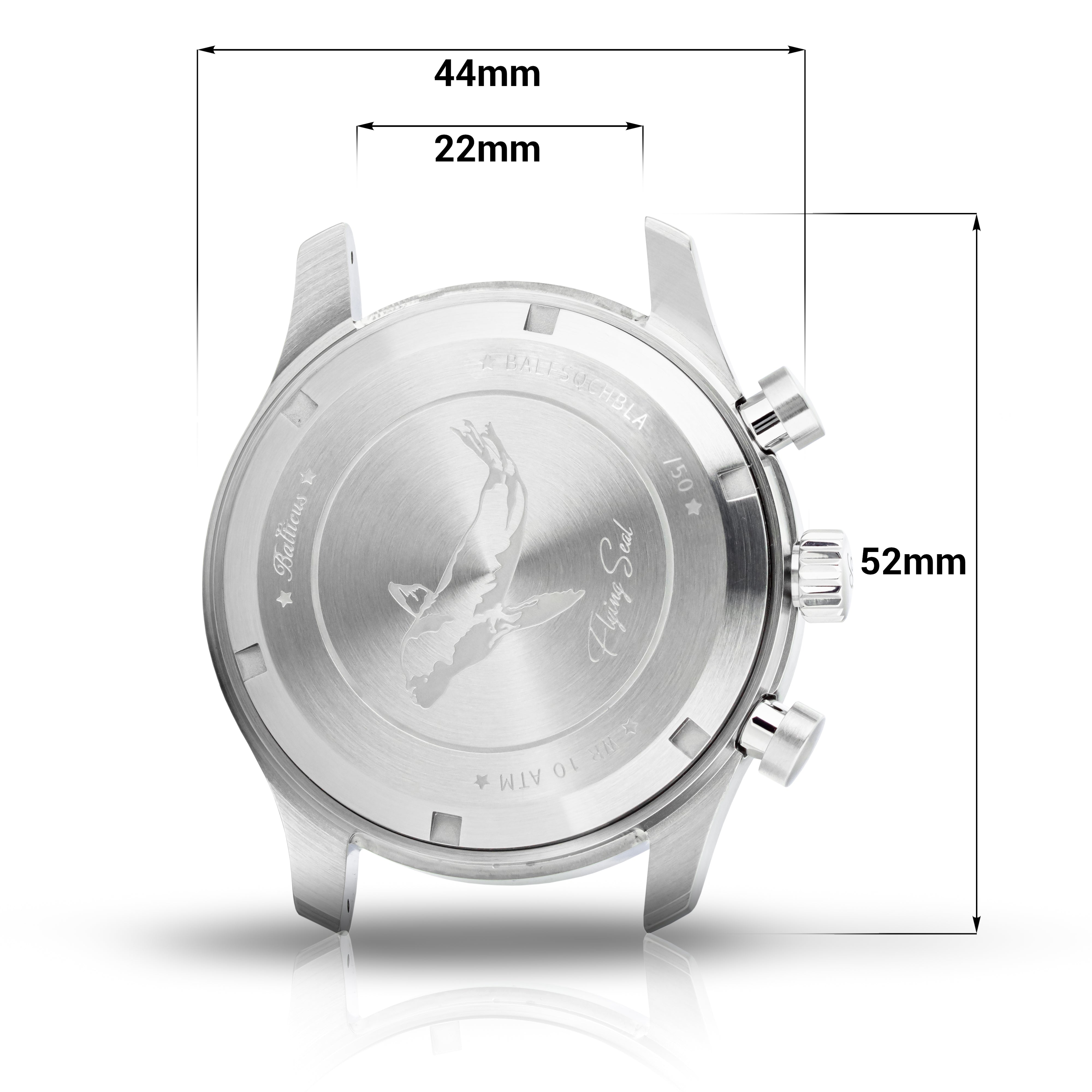 Balticus Flying Seal Black - BALFSQCHBLA - SET