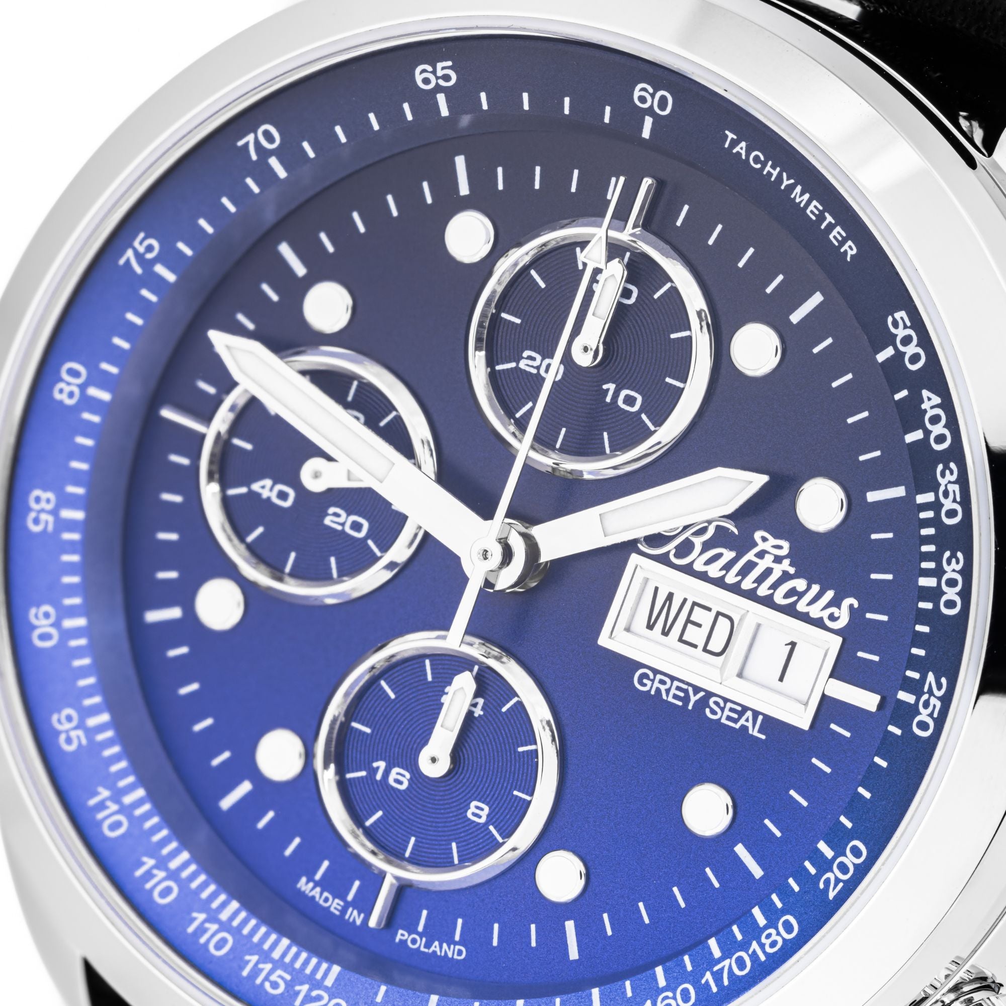 Balticus Grey Seal Chronograph (Blue) - BLT-BALGSBLCH - SET