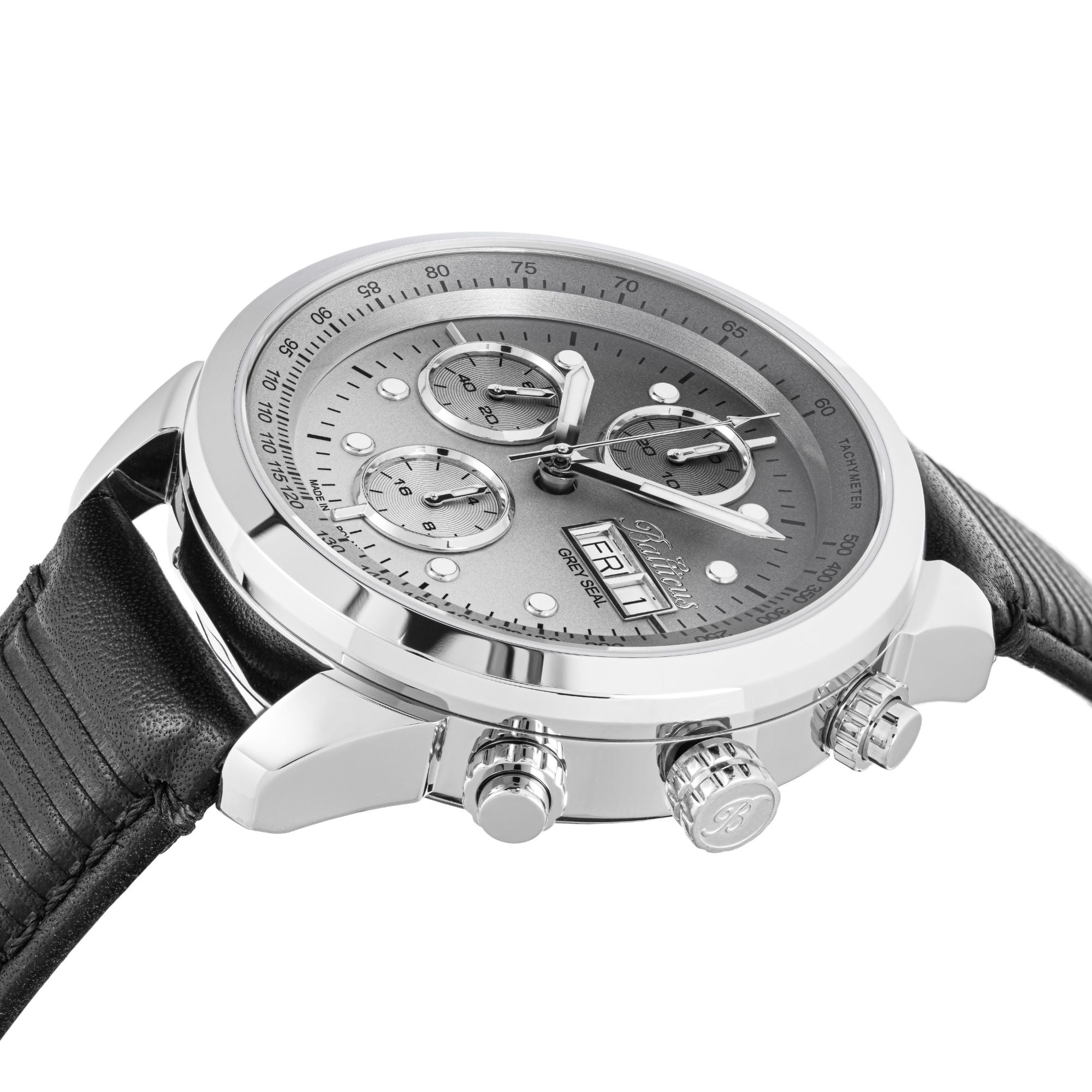 Balticus Grey Seal Chronograph (Grey) - BLT-BALGSGRCH - SET