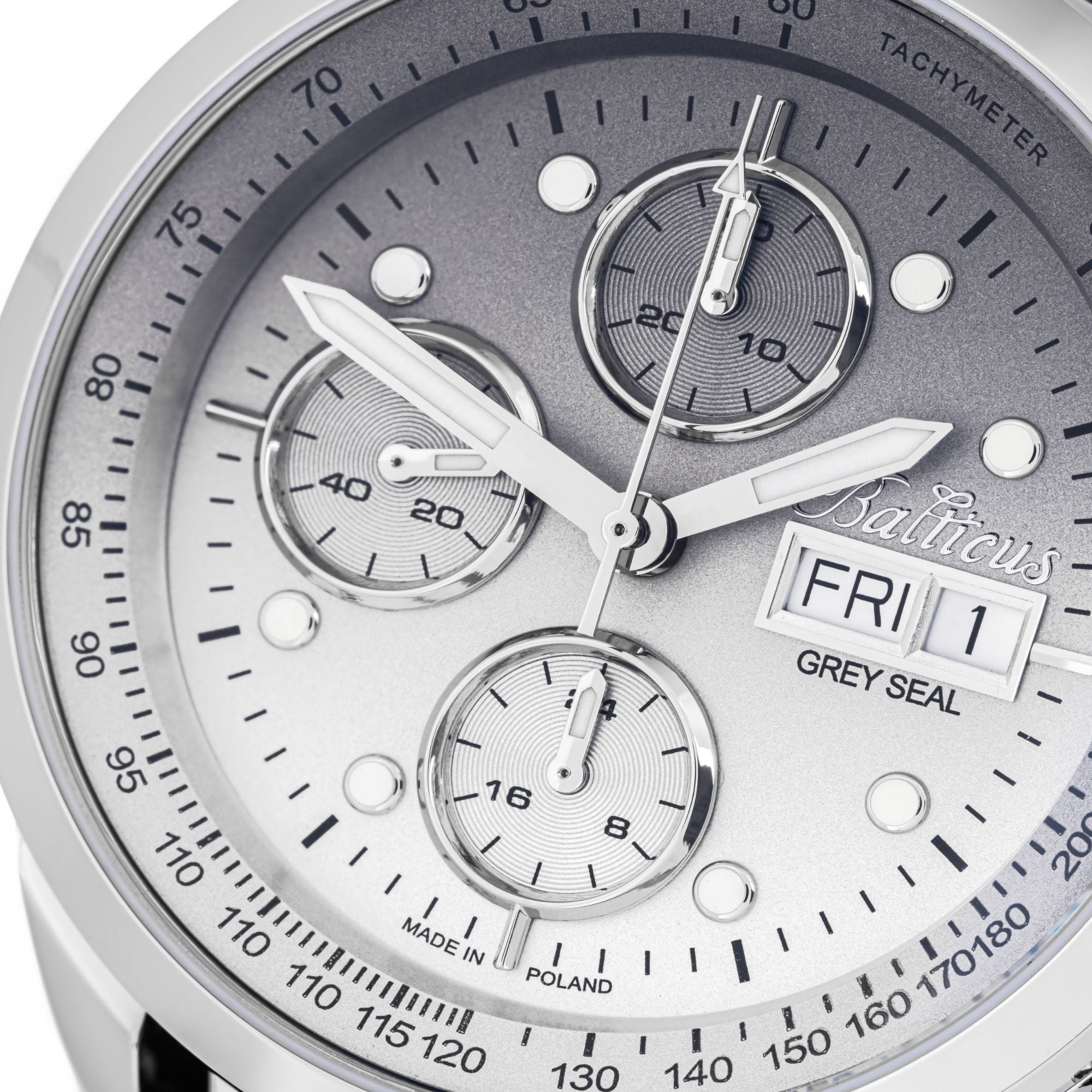 Balticus Grey Seal Chronograph (Grey) - BLT-BALGSGRCH - SET