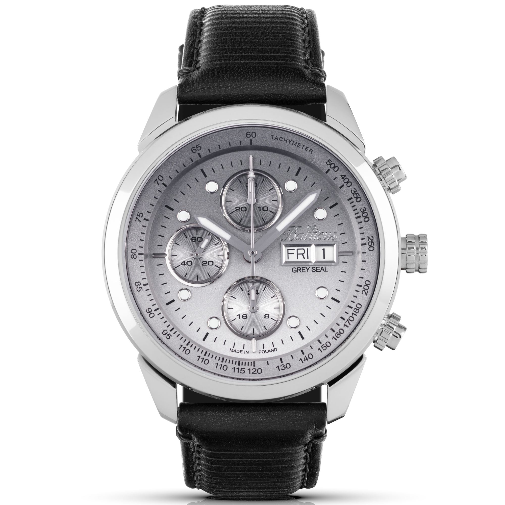 Balticus Grey Seal Chronograph (Grey) - BLT-BALGSGRCH - SET