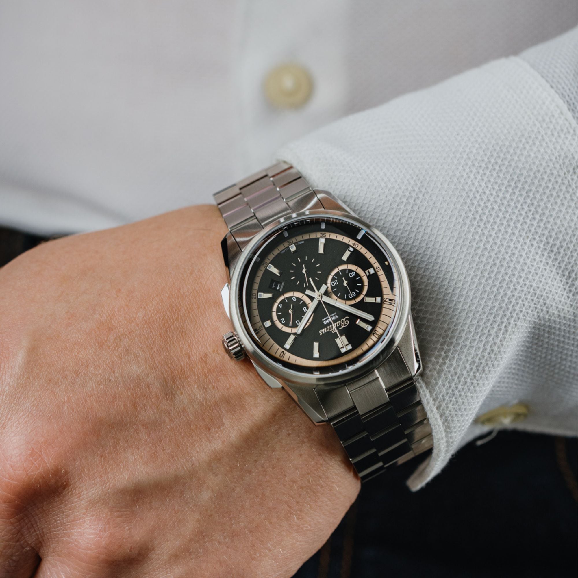 Balticus Volans Chronograf (czarny) - BAL-VSCHBAC