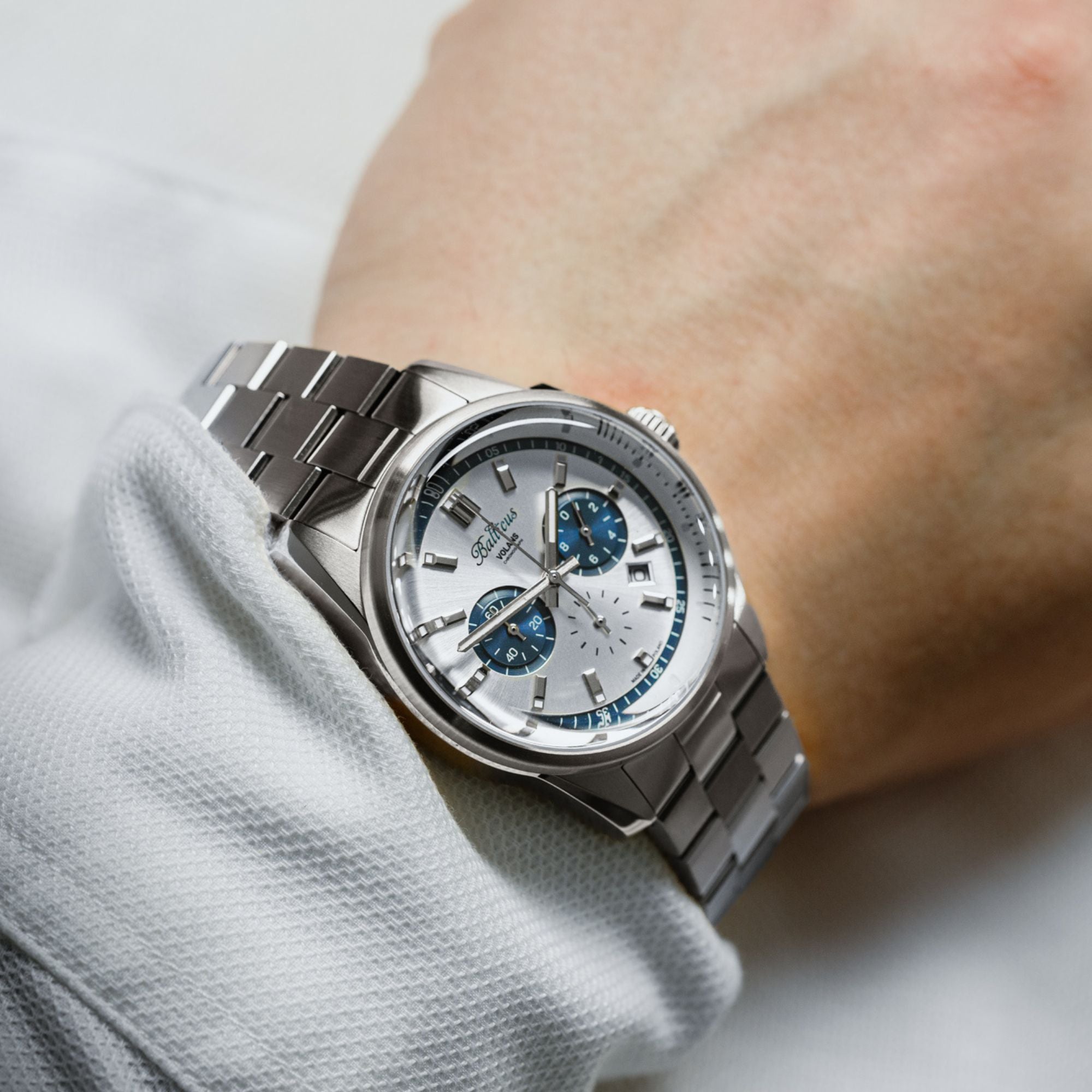 Balticus Volans Chronograf (Srebrny) - BAL-VSCHSBU