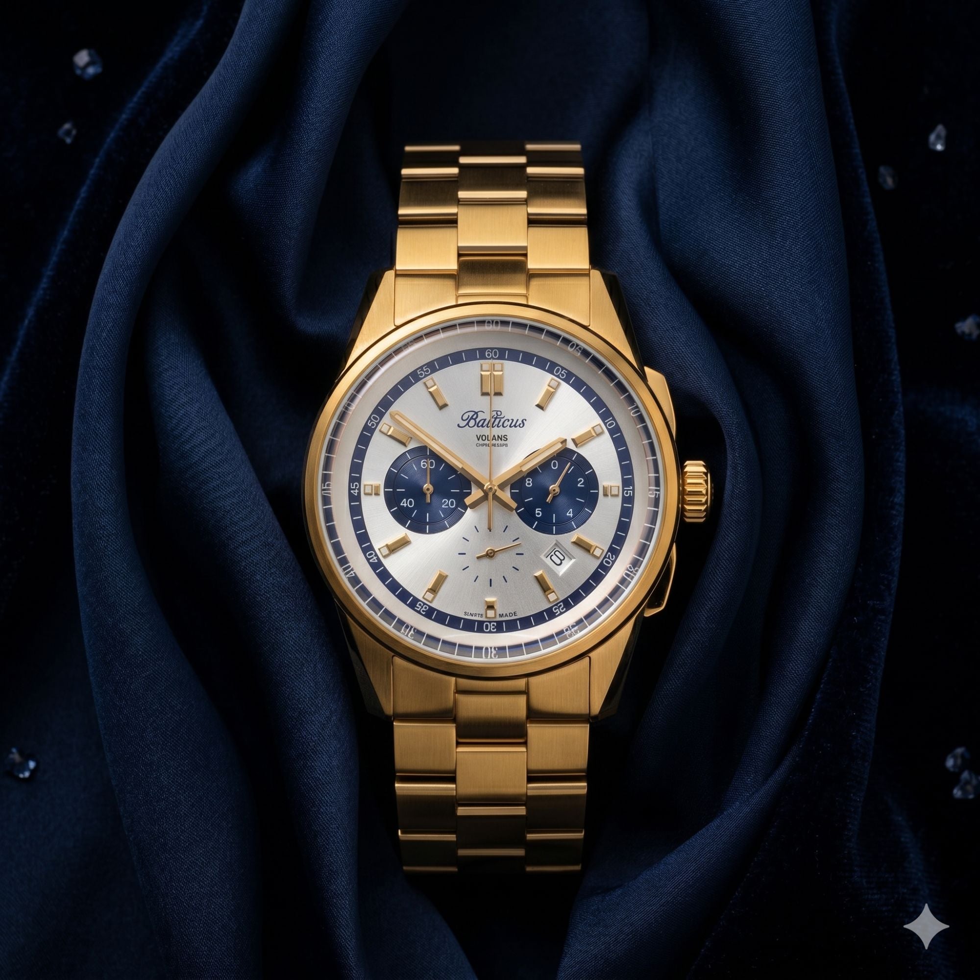 Balticus Volans Chronograf (złoty) - BAL-VSCHSBGU
