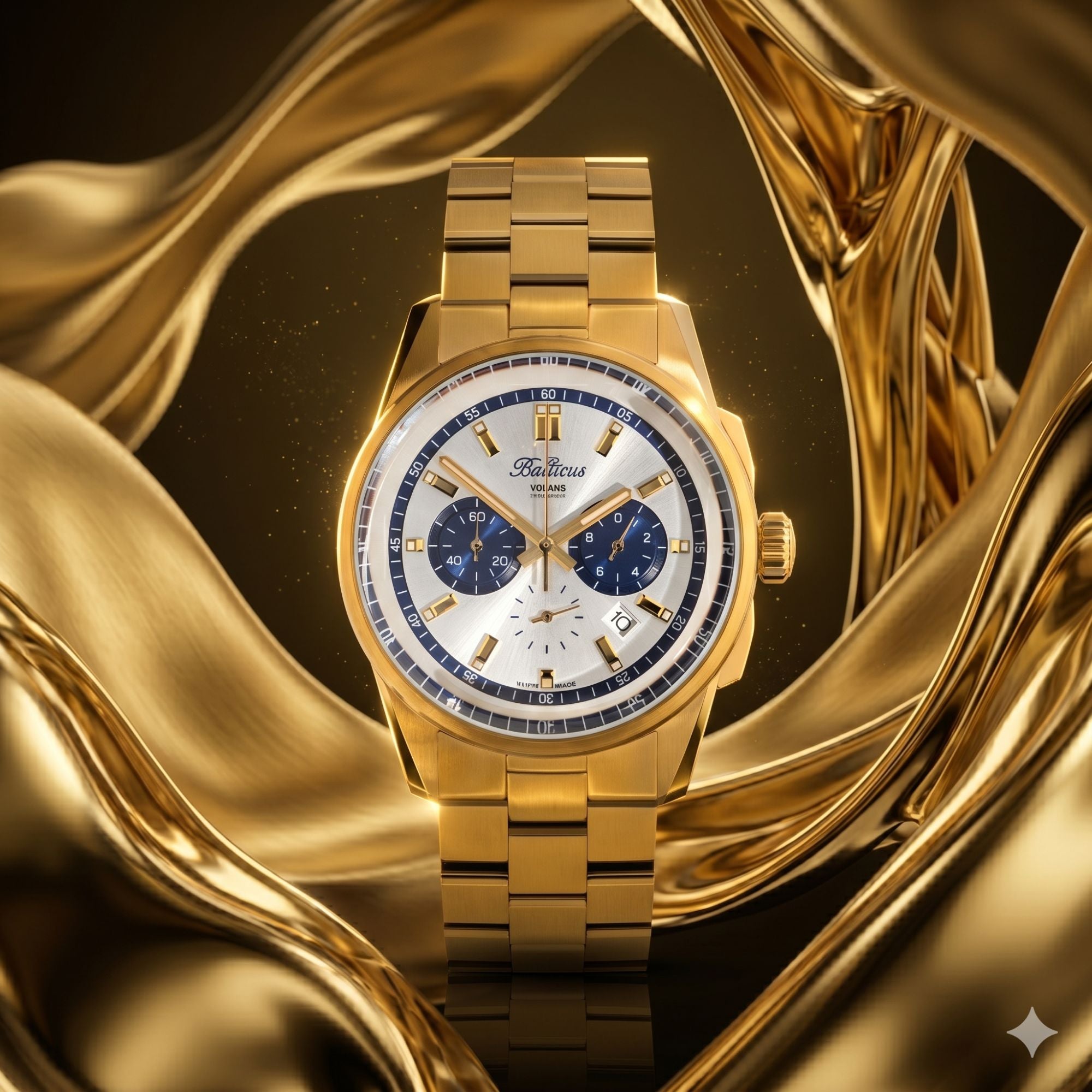 Balticus Volans Chronograf (złoty) - BAL-VSCHSBGU