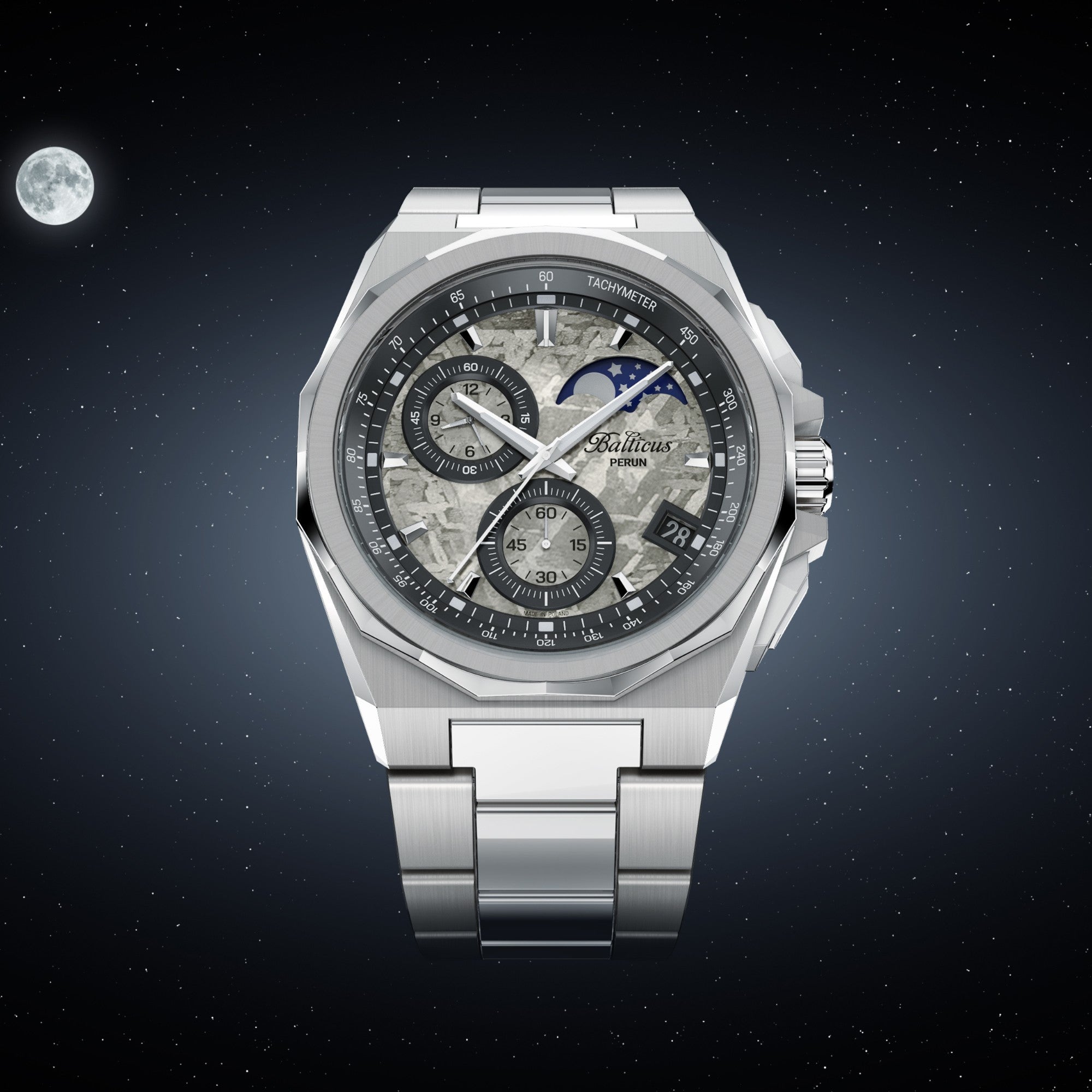 Balticus Perun Chrono Moonphase - Limited Edition