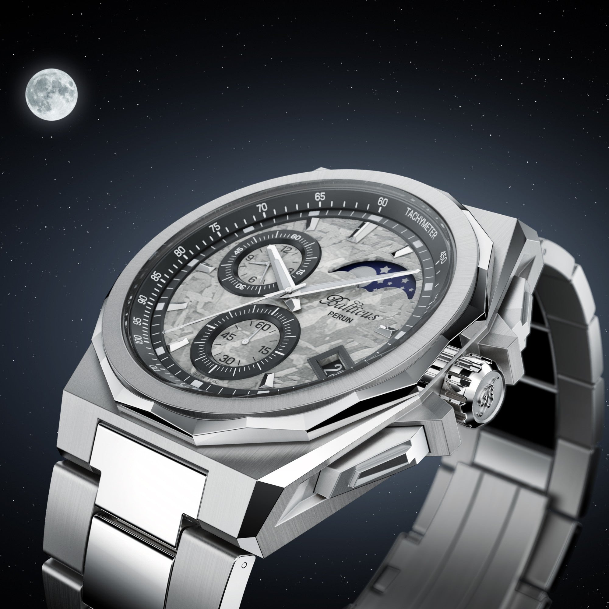Balticus Perun Chrono Moonphase - Limited Edition