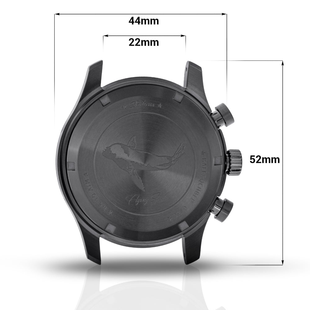 Balticus Flying Seal Full Black - BALFSQCHBLP - SET