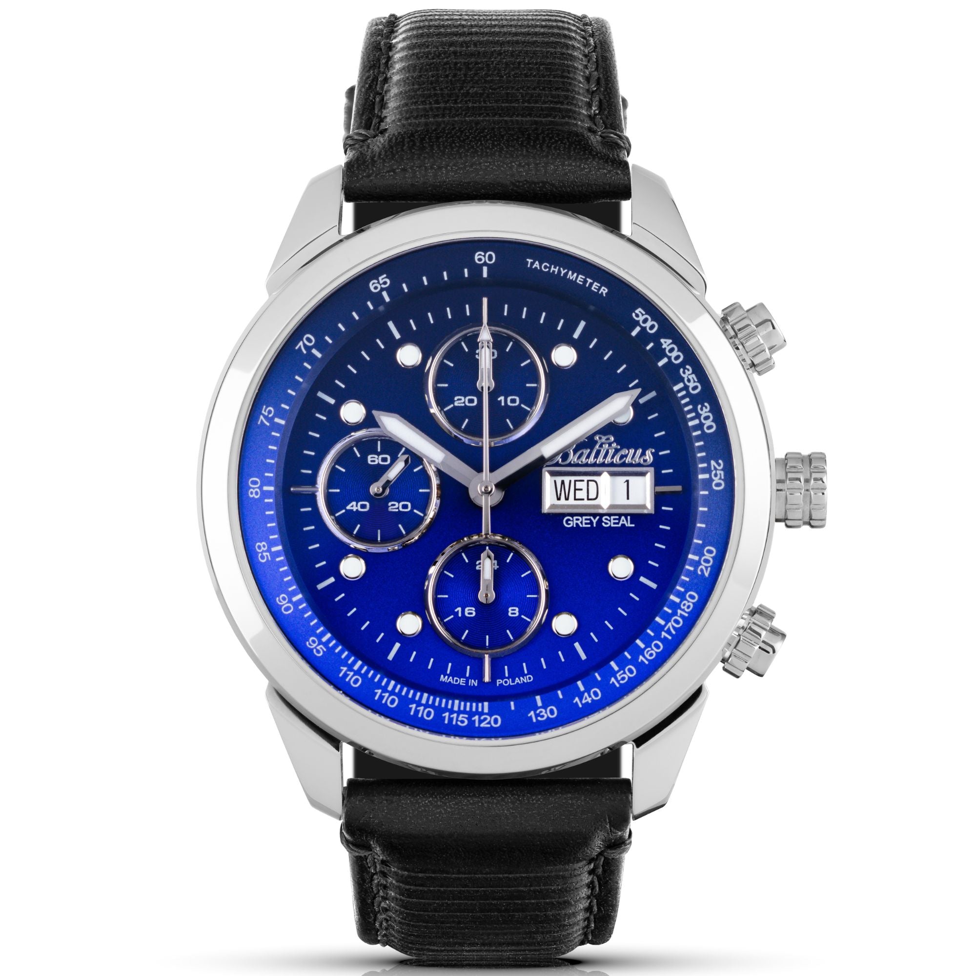 Balticus Grey Seal Chronograph (Blue) - BLT-BALGSBLCH - SET