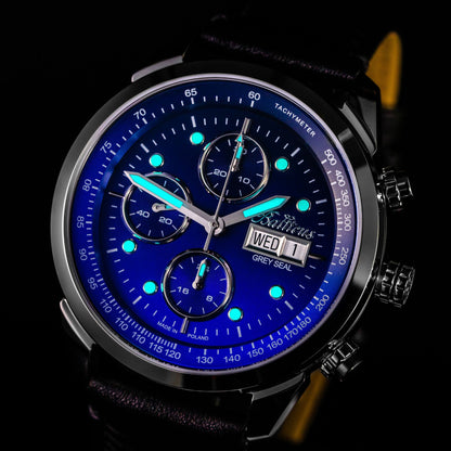 Balticus Grey Seal Chronograph (Blue) - BLT-BALGSBLCH - SET