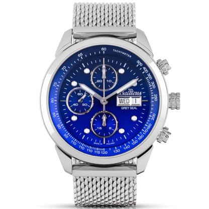 Balticus Grey Seal Chronograph (Blue) - BLT-BALGSBLCH - SET
