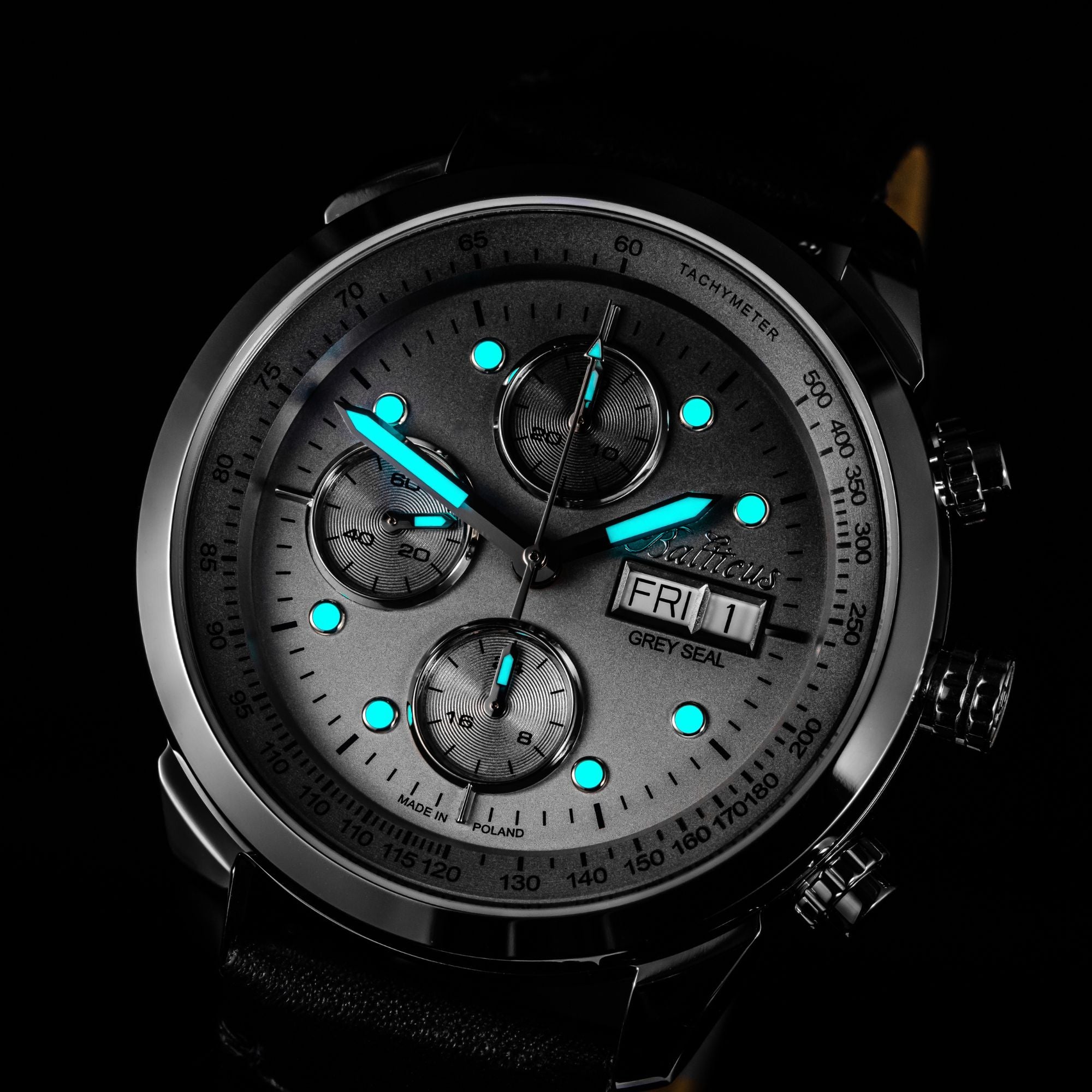 Balticus Grey Seal Chronograph (Grey) - BLT-BALGSGRCH - SET