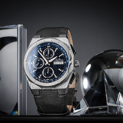 Balticus Star Dust Chrono Damast Valjoux 7750 Awenturyn - BLT-BALSDDCHABA