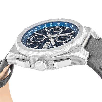 Balticus Star Dust Chrono Damast Valjoux 7750 Awenturyn - BLT-BALSDDCHABA