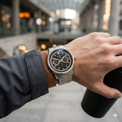 Balticus Volans Chronograf (czarny) - BAL-VSCHBAC