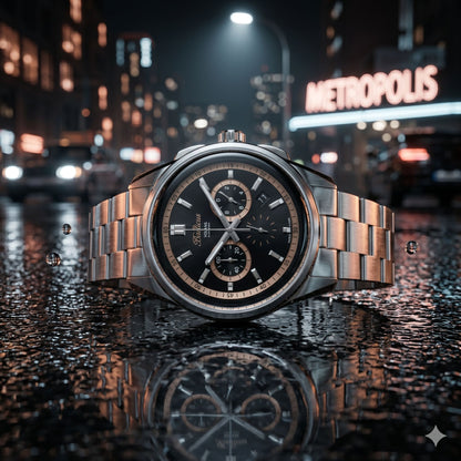 Balticus Volans Chronograf (czarny) - BAL-VSCHBAC