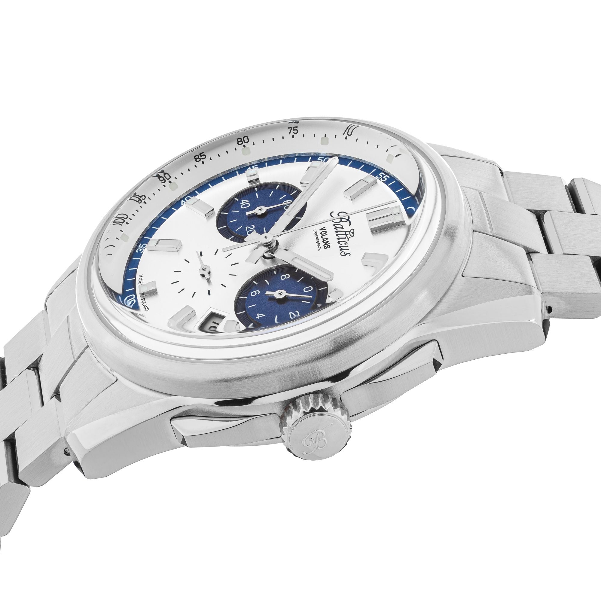 Balticus Volans Chronograf (Srebrny) - BAL-VSCHSBU