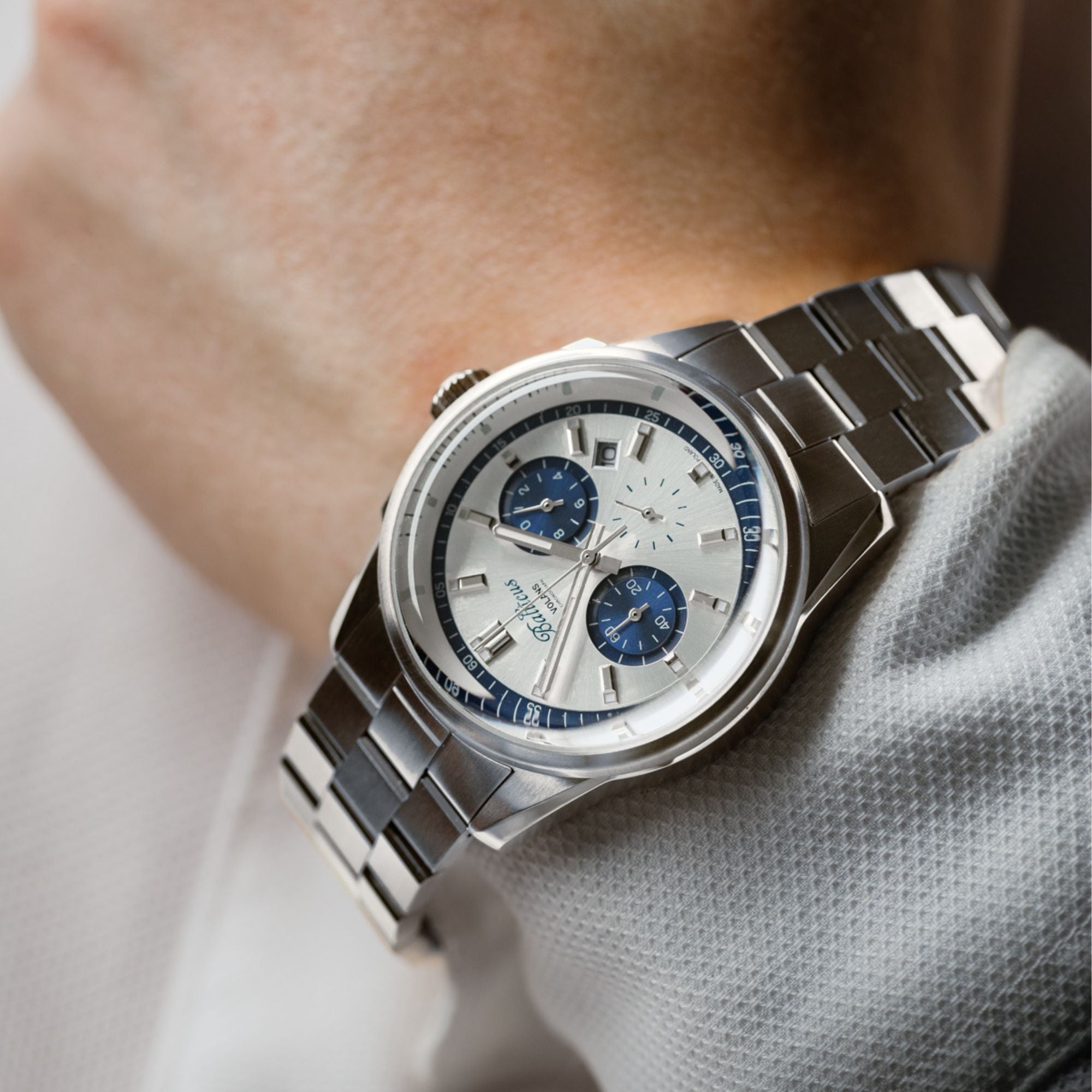 Balticus Volans Chronograf (Srebrny) - BAL-VSCHSBU