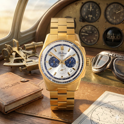 Balticus Volans Chronograf (złoty) - BAL-VSCHSBGU