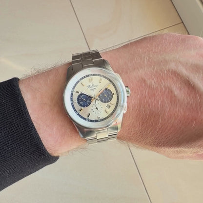 Balticus Volans Chronograf (Srebrny) - BAL-VSCHSBU