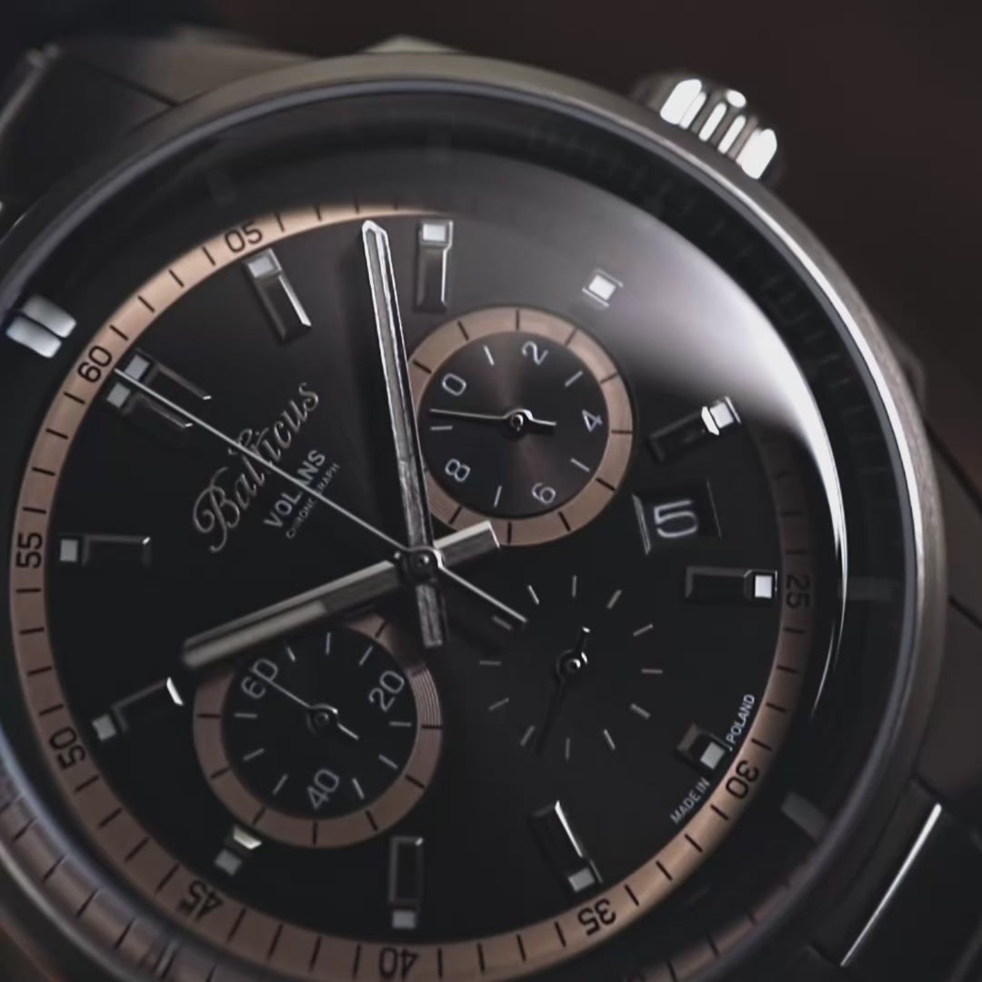 Balticus Volans Chronograf (czarny) - BAL-VSCHBAC